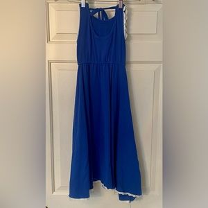 Blue tank dress